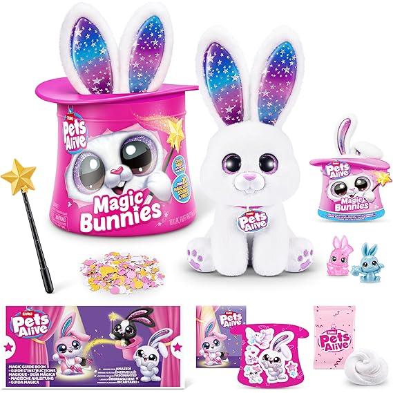 Lavender Pets Alive Magic Bunnies 9549 by ZURU Toyzoona 810sRpHEB6L._AC_SX569.jpg Dolls and Accessories
