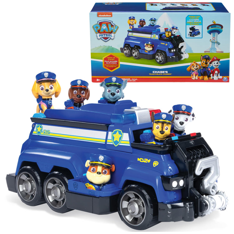 Gray Paw Patrol Team Cruiser – United Pup Squad Rescue Ride HALSON ENTERPRISE 811_zwcO4XL.jpg Action Figures and Play Sets