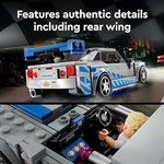 Gray LEGO 76917 Nissan Skyline GT-R R34 Model Toy for Kids THE DREAM FACTORY 812s9X26ztL._AC_SX425.jpg Building and Construction