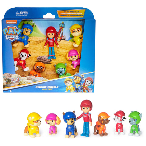 Steel Blue Paw Patrol Rescue Wheels 7 Figure Pack – Complete Adventure Crew Ready to Roll HALSON ENTERPRISE 0681147024830_p3_v4_s600x595.jpg Action Figures and Play Sets