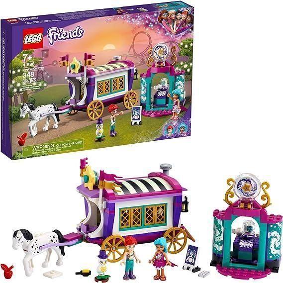 Gray LEGO Friends Magical Caravan 41688 - Mystical Play Set THE DREAM FACTORY 8178xJxvrKL._AC_SX569.jpg Building and Construction