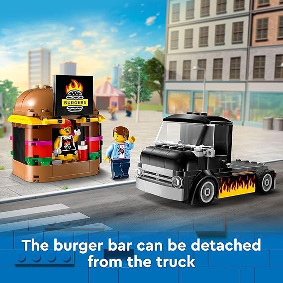 Slate Gray Lego 60404 Burger Truck Toyzoona 817c3tBoR4L._AC_SX569.jpg Building Sets and Construction Toys