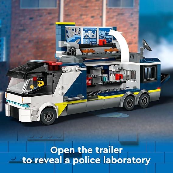 Dark Slate Blue Lego 60418 Police Mobile Crime Lab Truck Toyzoona 81AA2hbY5EL._AC_SX569.jpg Building Sets and Construction Toys