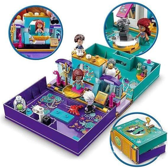 Dark Slate Blue LEGO 43213 The Little Mermaid Story Book - Disney Building Toy for Girls THE DREAM FACTORY 81Bt1ER79eL._AC_SX569.jpg Building Sets and Construction Toys