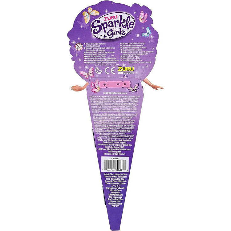 Medium Purple Sparkle Girlz Fairy Doll 10006 by ZURU HALSON ENTERPRISE 81CBIZjql3L._AC_SX425.jpg Dolls and Playsets