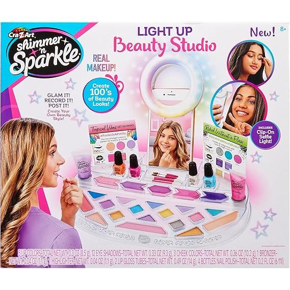 Light Gray Shimmer n Sparkle Light Up Beauty Studio Toyzoona 81GI-CMq4pL._AC_SX569.jpg Arts and Crafts