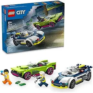 Dark Slate Gray Lego 60415 Police Car Muscle Car Chase Toyzoona 81Gt4EQXHXL.__AC_SX300_SY300_QL70_FMwebp.webp Building Sets and Construction Toys