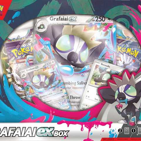 White Smoke Pokémon TCG: Grafaiai ex Box HALSON ENTERPRISE 91s6UvjB9pL._AC_SL1500.jpg Collectibles