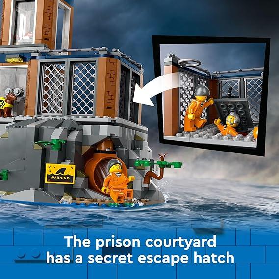 Dim Gray Lego 60419 Police Prison Island Toyzoona 81ITS7fBPYL._AC_SX569.jpg Building Sets and Construction Toys