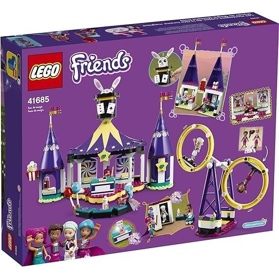 Dim Gray LEGO Friends Magical Funfair Roller Coaster 41685 - Carnival Fun THE DREAM FACTORY 81JANGi_QmL._AC_SX569.jpg Building and Construction