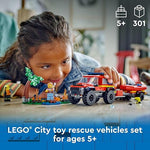 Dim Gray Lego 60412 4X4 Fire Truck Rescue Boat Toyzoona 81Jeu2uDz5L._AC_SX569.jpg Building Sets and Construction Toys