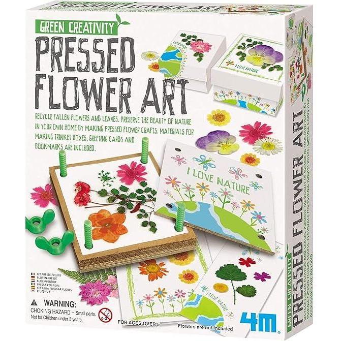 Beige 4M Pressed Flower Art 04567 HALSON ENTERPRISE 81K9fYBg5EL._AC_SX569.jpg Educational Toys