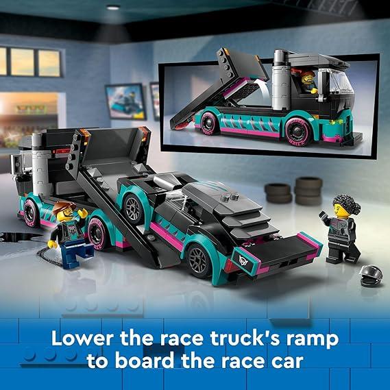 Slate Gray Lego 60406 Race Car And Car Truck THE DREAM FACTORY 81KCcEaTs_L._AC_SX569.jpg Building Sets and Construction Toys