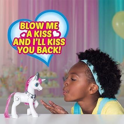 Rosy Brown Pets Alive My Magical Unicorn in Stable Battery-Powered Interactive Robotic Toy Playset 9502 by ZURU HALSON ENTERPRISE 81L_3zIWk_L._AC_SX425.jpg Action Toys