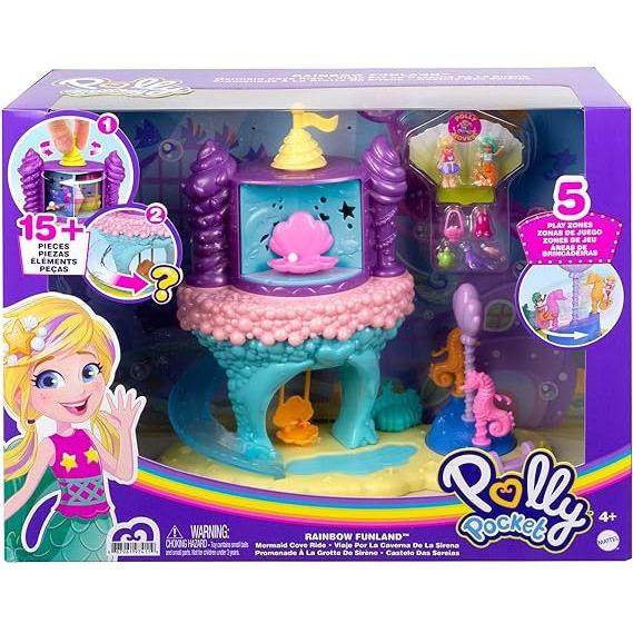 Thistle Whimsical Play Awaits in Polly Pocket Rainbow Funland Fairy Online Purchase 81NZx6lk3EL._AC_SX569.jpg Pretend Play and Play Sets