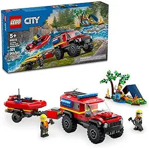 Dark Slate Gray Lego 60412 4X4 Fire Truck Rescue Boat Toyzoona 81Nn3pSN1uL.__AC_SX300_SY300_QL70_FMwebp.webp Building Sets and Construction Toys
