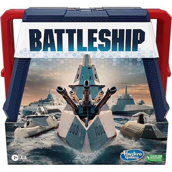 Dark Slate Gray Hasbro Battleship THE DREAM FACTORY 81PXMzof4NL._AC_SX569.jpg Games and Puzzles