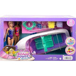 Medium Purple Barbie Mermaid with Boat - Underwater Adventure Play Set Toyzoona 81PekqtJ5tL._AC_SX569.jpg Dolls and Playsets