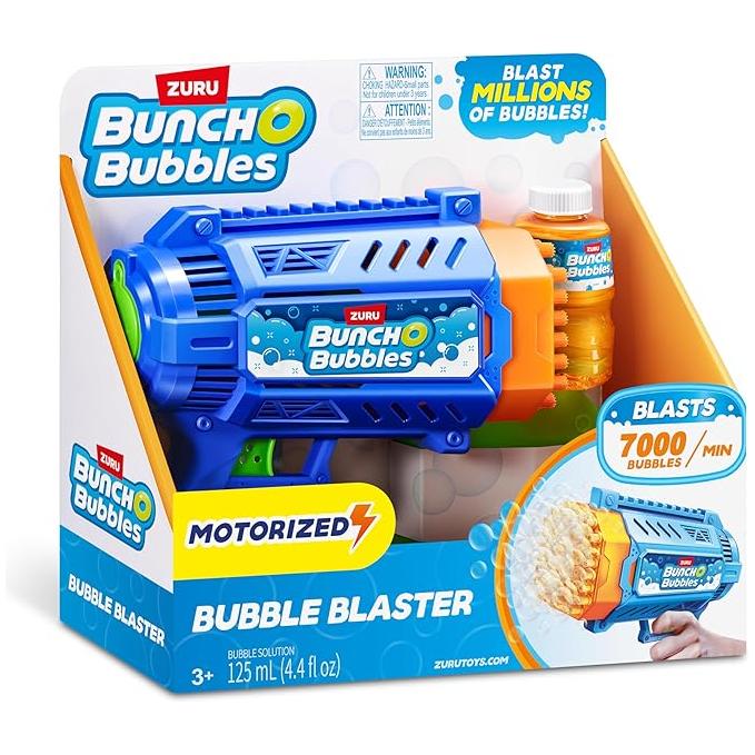 Light Gray Zuru Bunch O Bubbles Blaster Medium 11348 Toyzoona 81Pn-PodrdL._AC_SX679.jpg Action Figures and Play Sets