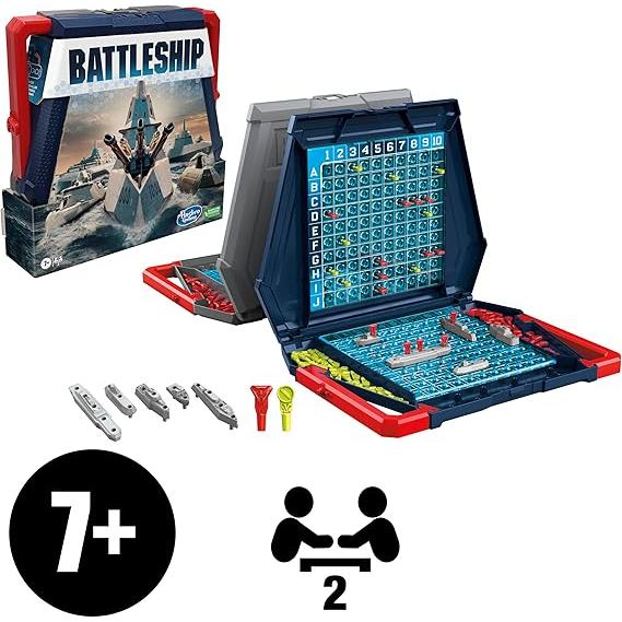 Gray Hasbro Battleship THE DREAM FACTORY 81QwMFBs1YL._AC_SX569.jpg Games and Puzzles