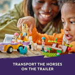 Dark Khaki LEGO Horse and Pony Trailer 42634 - Animal Adventure Set THE DREAM FACTORY 81S98ta0QkL._AC_SX569.jpg Building Sets and Construction Toys