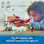 Gray Lego 60413 Fire Rescue Plane Toyzoona 81SlN2e9wbL._AC_SX569.jpg Building Sets and Construction Toys