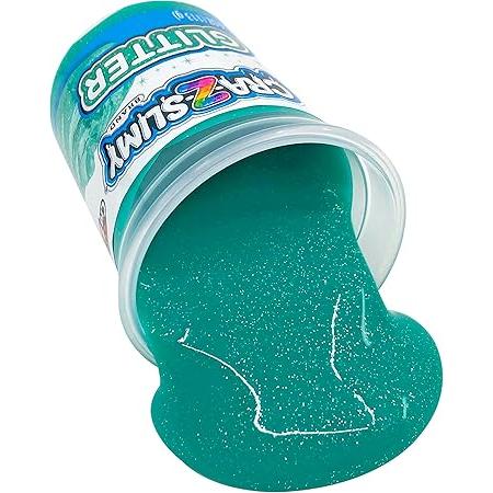 Dark Cyan Cra Z Slimy Glitter Slime Pack of 4 4 oz Toyzoona 81TKBADjotL._AC_SY450.jpg Arts and Crafts