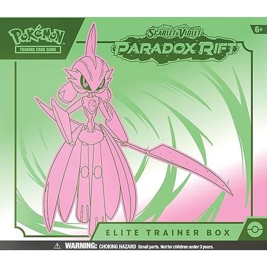 Gray Pokemon Paradox Rift Elite Trainer Box Online Purchase 81Tg7CigSAL._SX522.jpg Collectible Trading Cards