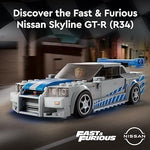 Dark Slate Gray LEGO 76917 Nissan Skyline GT-R R34 Model Toy for Kids THE DREAM FACTORY 81VYRtq2AyL._AC_SX425.jpg Building and Construction
