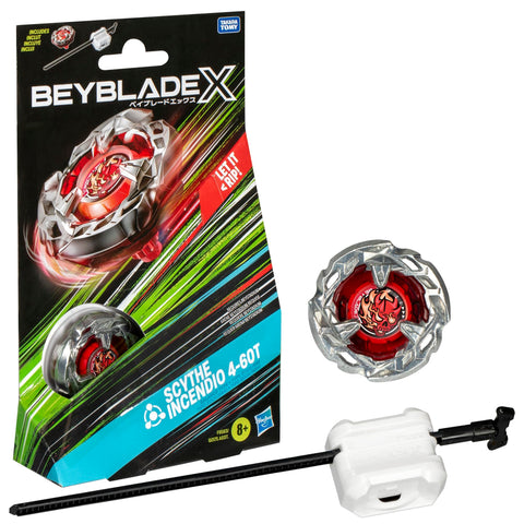 Light Gray Beyblade X Scythe Incendio 460T HALSON ENTERPRISE 81WQGNj0RiL.jpg Action Figures and Play Sets