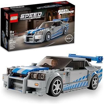 Dark Slate Gray LEGO 76917 Nissan Skyline GT-R R34 Model Toy for Kids THE DREAM FACTORY 81XTDvRvfTL._AC_SX425.jpg Building and Construction