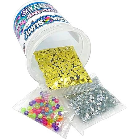 Light Gray Cra Z Slimy Glitter Slime Pack of 4 4 oz Toyzoona 81YK3SrvcVL._AC_SY450.jpg Arts and Crafts