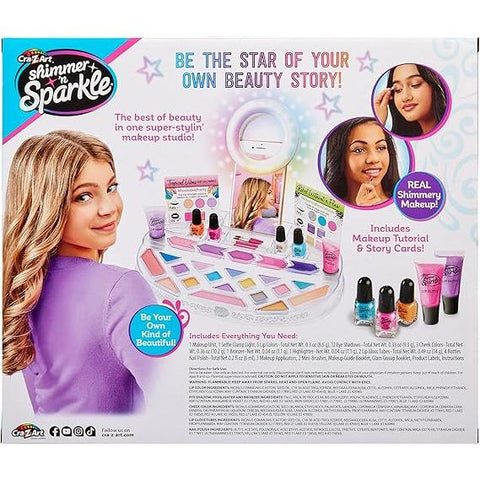 Light Gray Shimmer n Sparkle Light Up Beauty Studio Toyzoona 81GI-CMq4pL._AC_SX569.jpg Arts and Crafts