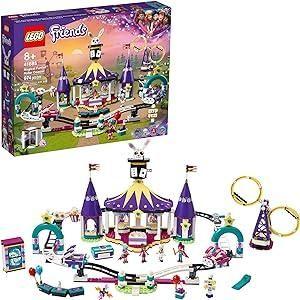 Dark Slate Gray LEGO Friends Magical Funfair Roller Coaster 41685 - Carnival Fun THE DREAM FACTORY 81_YZ1zEWbL._AC_SY300_SX300.jpg Building and Construction