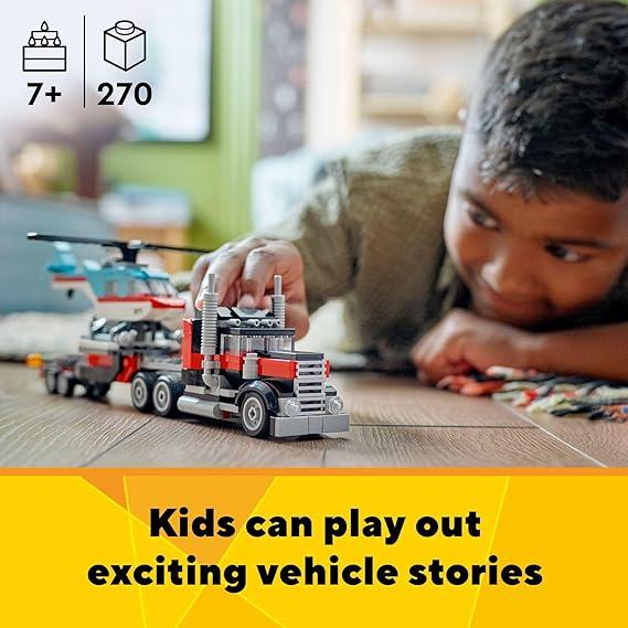 Gray Lego 31146 Flatbed Truck With Helicopter Toyzoona 81_g6rVs7eL._AC_SX569.jpg Building Sets and Construction Toys