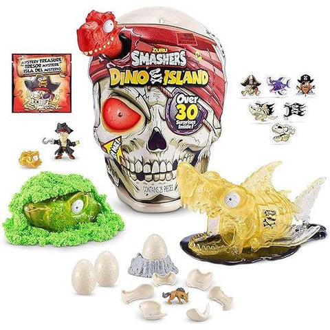 Gray Smashers Dino Island Giant Skull 7488 by ZURU Toyzoona zuru-smashers-giant-skull-7488-toyzoona.jpg Action Toys