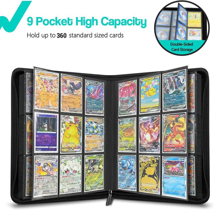 White Smoke Pokemon Cards Book Binder HALSON ENTERPRISE 81ar8PvNfKL._AC_SL1500.jpg Collectibles