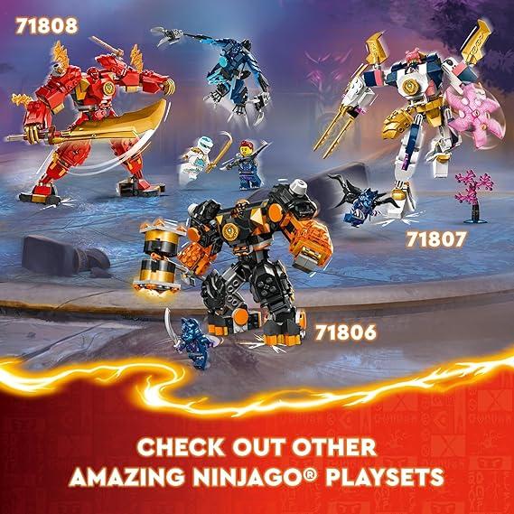 Dim Gray Lego 71808 Kai S Elemental Fire Mech Toyzoona 81btLzQjdML._AC_SX569.jpg Building Sets and Construction Toys