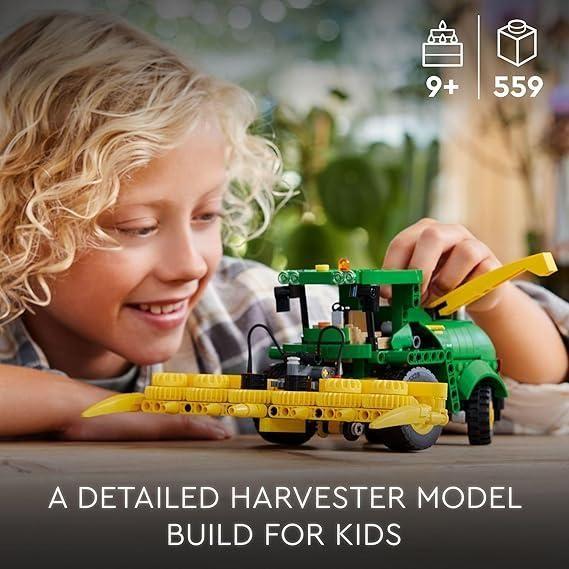 Dim Gray LEGO Technic John Deere 9700 Harvester 42168 - Farm Vehicle THE DREAM FACTORY 81cCHeexa6L._AC_SX569.jpg Building Sets and Construction Toys
