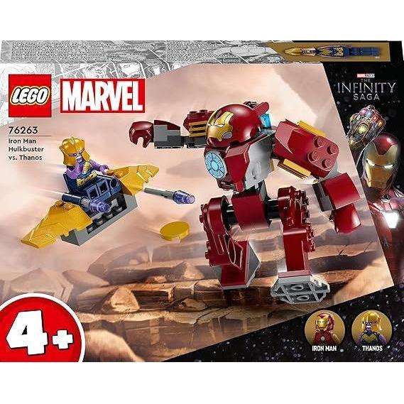 Gray LEGO Marvel Hulkbuster vs Thanos 76263 - Epic Set for Hero Play THE DREAM FACTORY 81dGs3G3NcL._AC_SX569.jpg Building Sets and Construction Toys