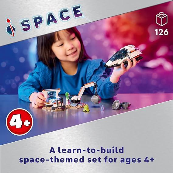 Gray Lego 60429 Spaceship Asteroid Discovery THE DREAM FACTORY 81fvVFkprYL._AC_SX569.jpg Building Sets and Construction Toys