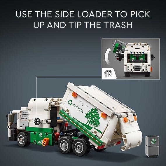 Dark Slate Gray Lego 42167 Mack Electric Garbage Truck Toyzoona 81gE6MIE7RL._AC_SX569.jpg Building Sets and Construction Toys