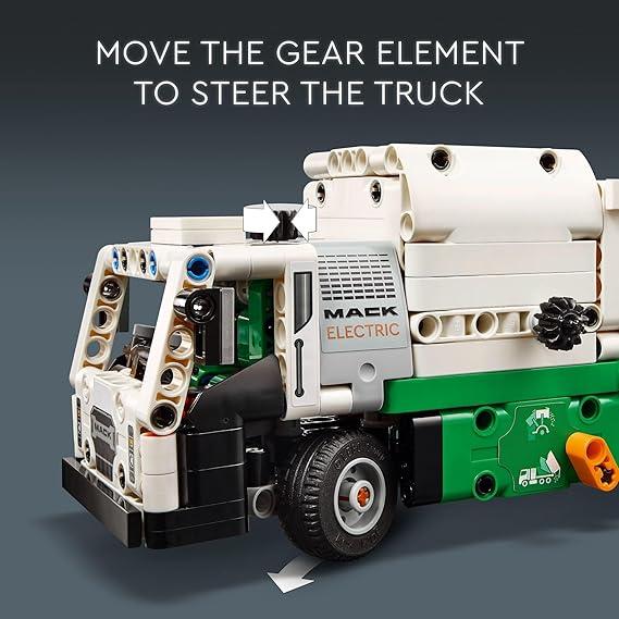 Dark Slate Gray Lego 42167 Mack Electric Garbage Truck Toyzoona 81ipaU0PIdL._AC_SX569.jpg Building Sets and Construction Toys