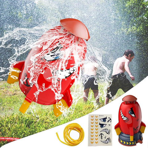 Light Gray Water Rocket Launcher Outdoor Sprinkler for Splash and Soar Fun HALSON ENTERPRISE 81j665Eme5L._AC_SL1500.jpg Sports Toys & Outdoor Play