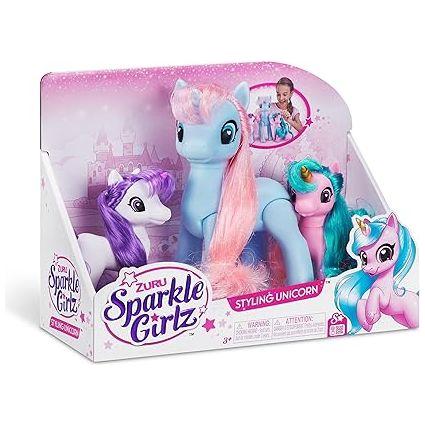 Light Gray Zuru Sparkle Girlz Unicorns 100373 Toyzoona 81qg4ZCqKsL._AC_SX425.jpg Dolls and Playsets