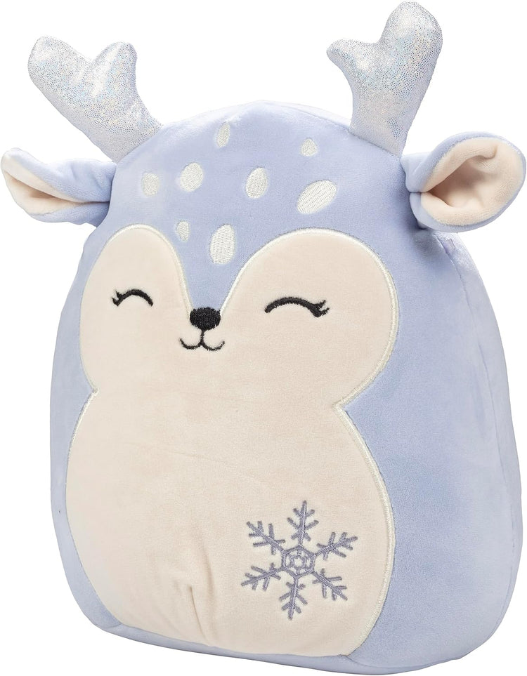 Squishmallow Blue Winter Reindeer Farryn