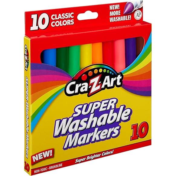 Goldenrod Cra Z Art 10 Super Washable Markers Toyzoona 81w05OgKyRL._AC_SX425.jpg Arts and Crafts