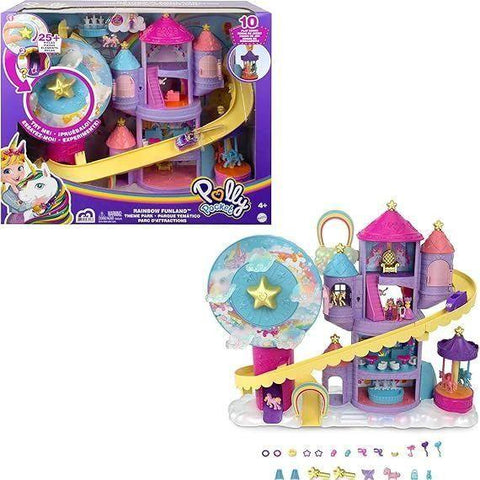Gray Let the Fun Begin at Polly Pocket Fantasy Theme Park Online Purchase 81xdf-7BsTL._AC_SX569.jpg Pretend Play and Play Sets