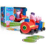 Gray Peppa Pig Grand Pa Pigs Clever Train HALSON ENTERPRISE 81yRJaCXmEL.jpg Action Figures and Play Sets