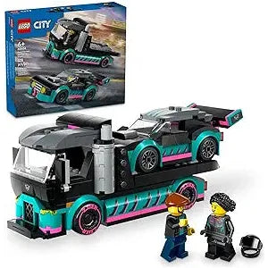 Light Gray Lego 60406 Race Car And Car Truck THE DREAM FACTORY 81zf2fSKZ7L.__AC_SX300_SY300_QL70_FMwebp.webp Building Sets and Construction Toys